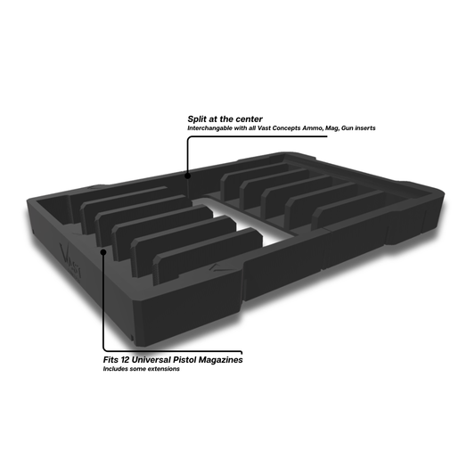 RANGER PRO Magazine Insert for Milwaukee PACKOUT Compact Organizer