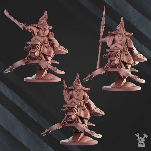 3d Printed Witcher Space Traveler Squad x3 by DakkaDakka Miniatures