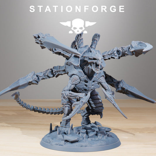 3D Printed Xenarid Ravager Howler by StationForge Miniatures