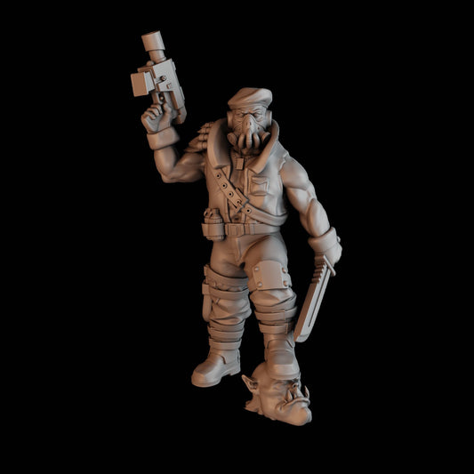 3d Printed "Green Hell" Division Squad x10 by DakkaDakka Miniatures