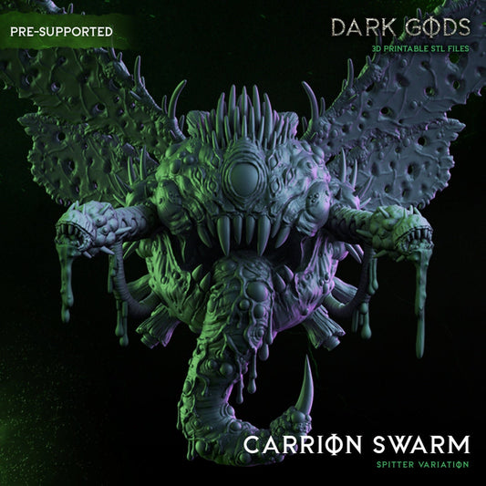 3D Printed Carrion Swarm by Dark Gods Miniatures