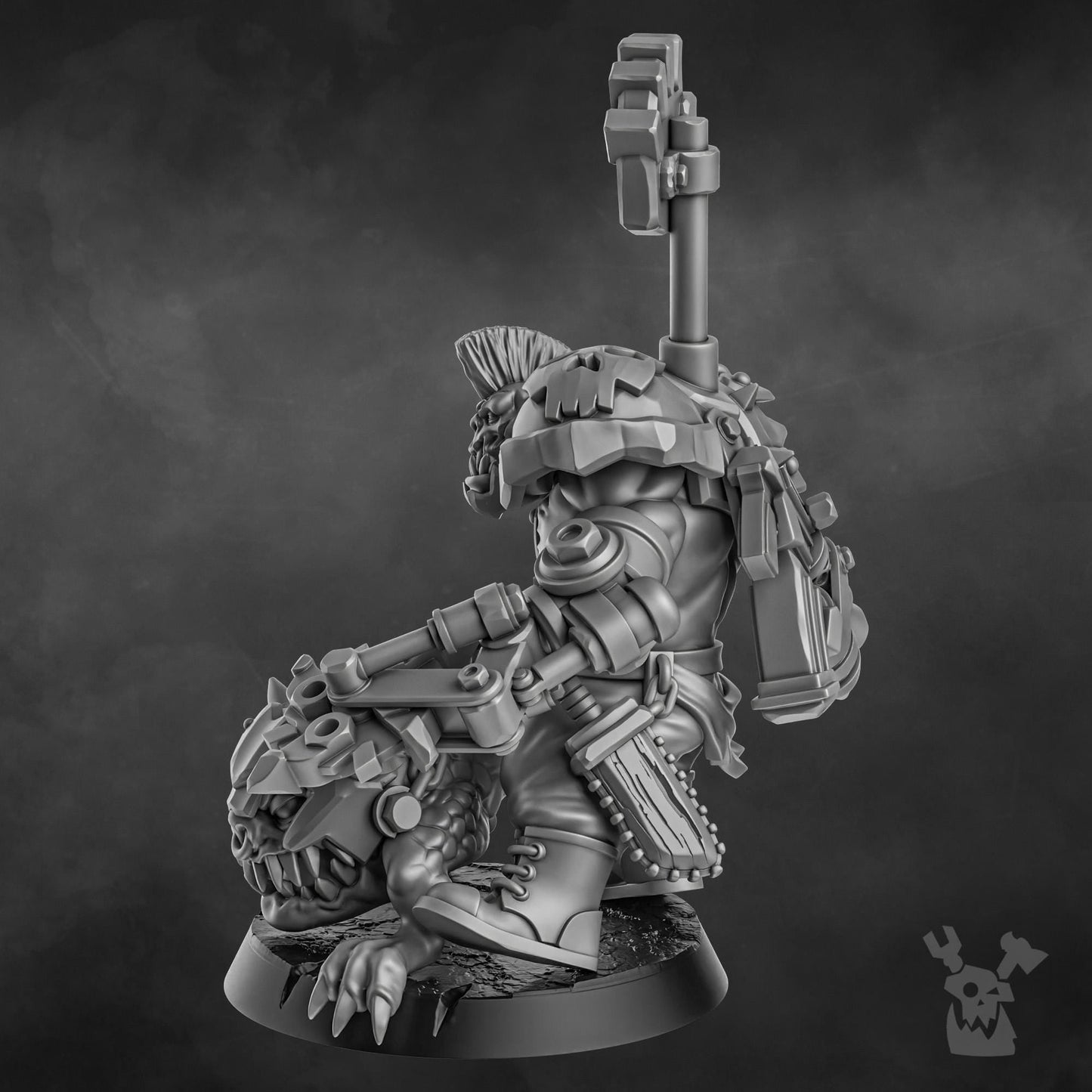 3d Printed Zargok Da Hogmasta by DakkaDakka Miniatures