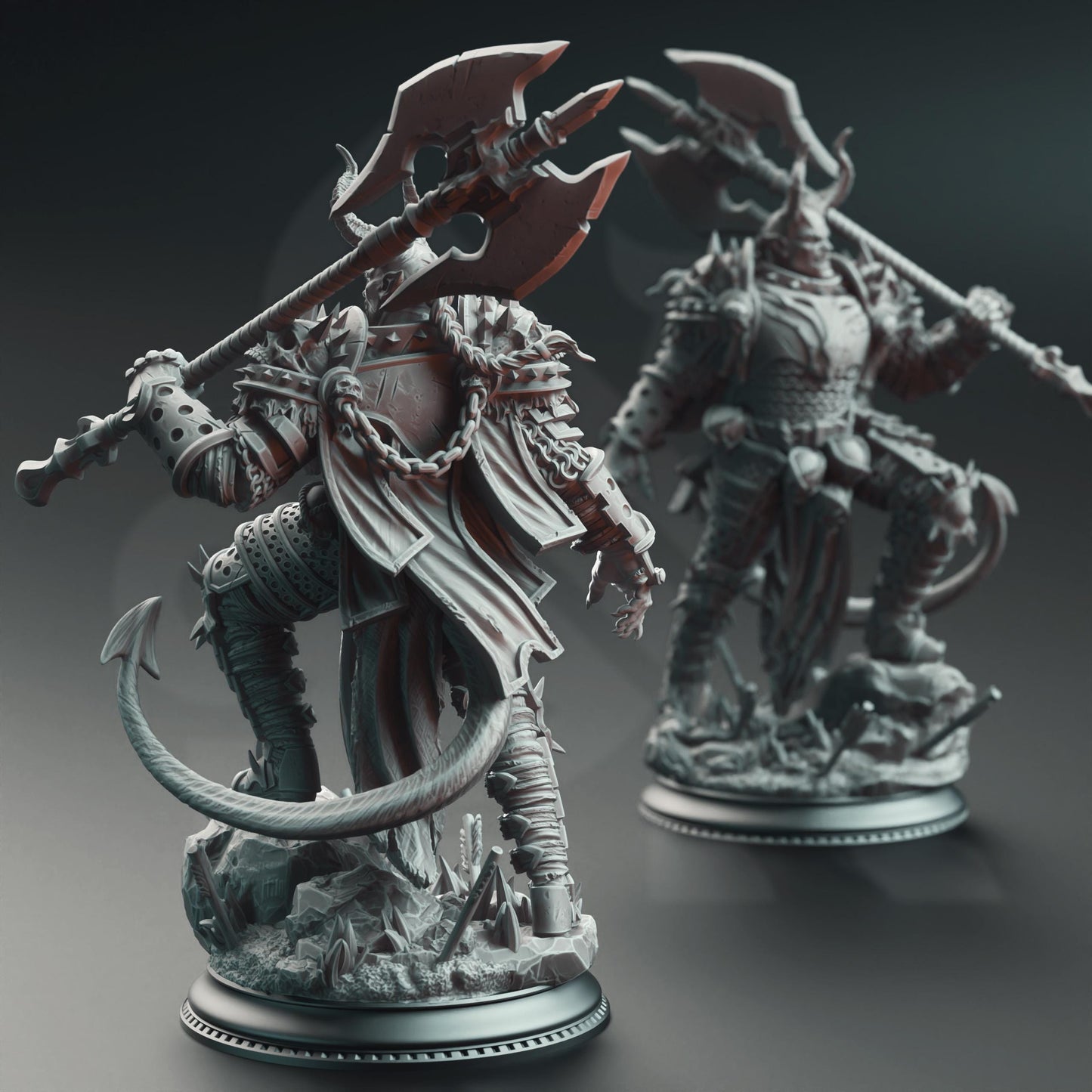 3D Printed Knight of the Hells by DM Stash
