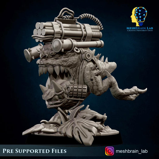 3d Printed Kommando Pet Bomb by Meshbrain Labs Miniatures