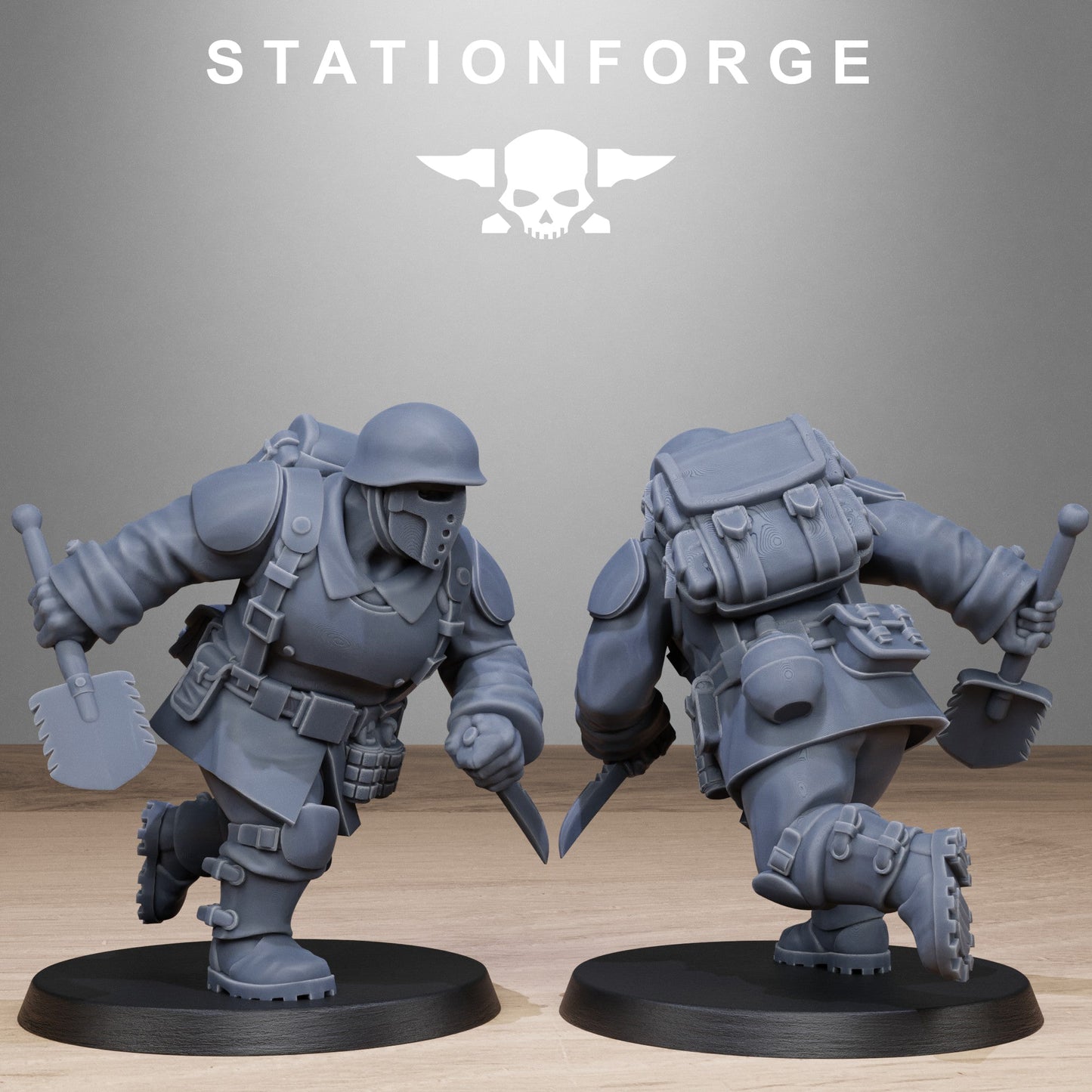3D Printed FreeGuard Mutant Sisters x10 by StationForge Miniatures (Copy)