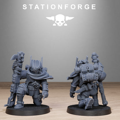 3D Printed Tarion Hunters x10 by StationForge Miniatures