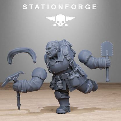 3D Printed FreeGuard Mutant Sisters x10 by StationForge Miniatures (Copy)
