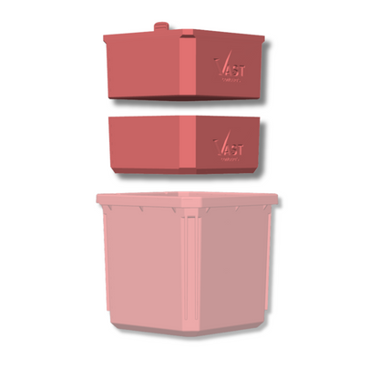 Milwaukee PACKOUT Deep Organizer Square Nesting Bin Set