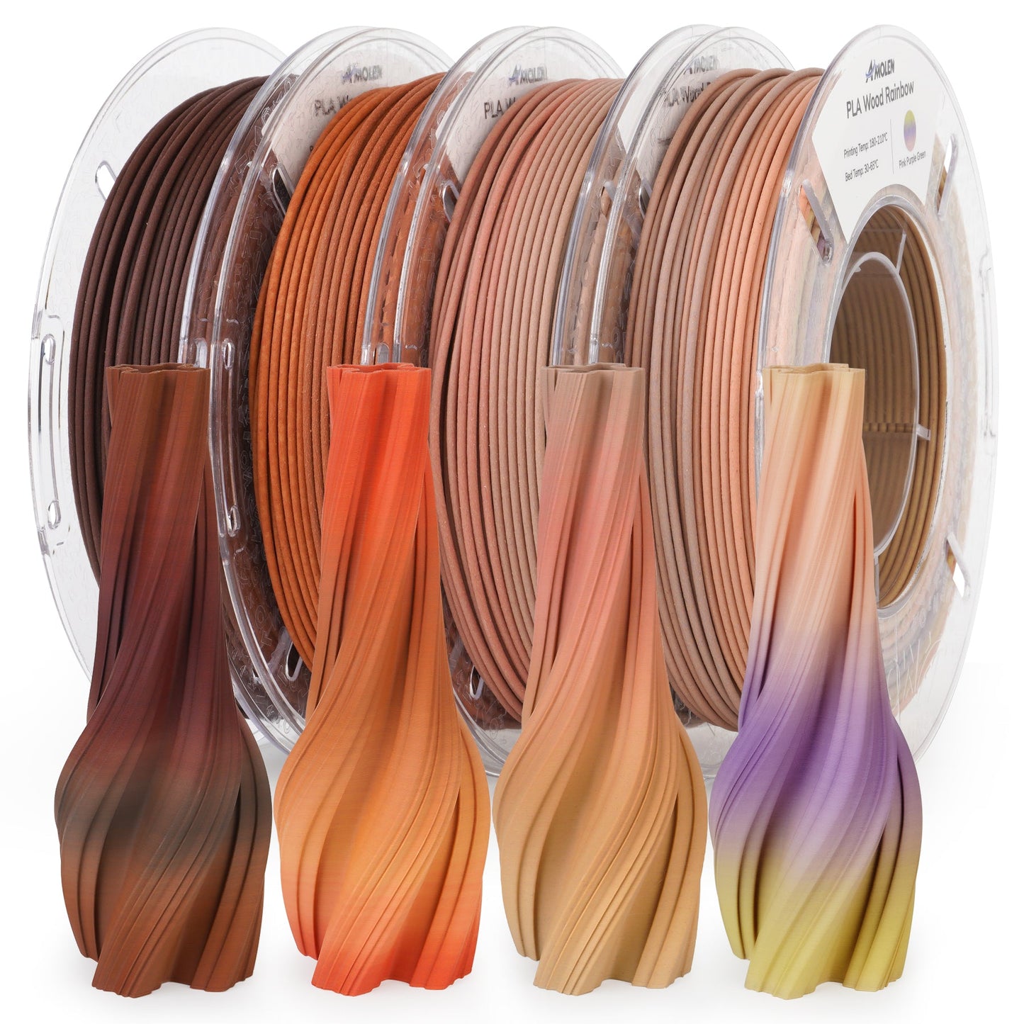 PLA Wood Variety Pack (4x200g)