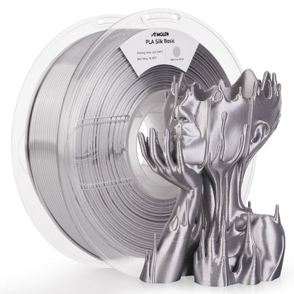 PLA Silk Basic 1.75mm, 1KG/2.2LB
