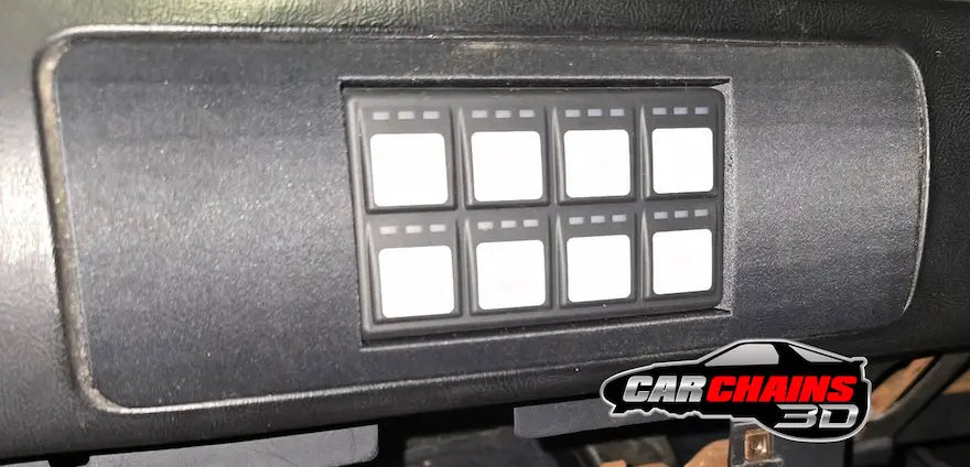 3D Printed Center Vent Mounts for 1987-1993 Ford Foxbody Mustang – CarChains3D
