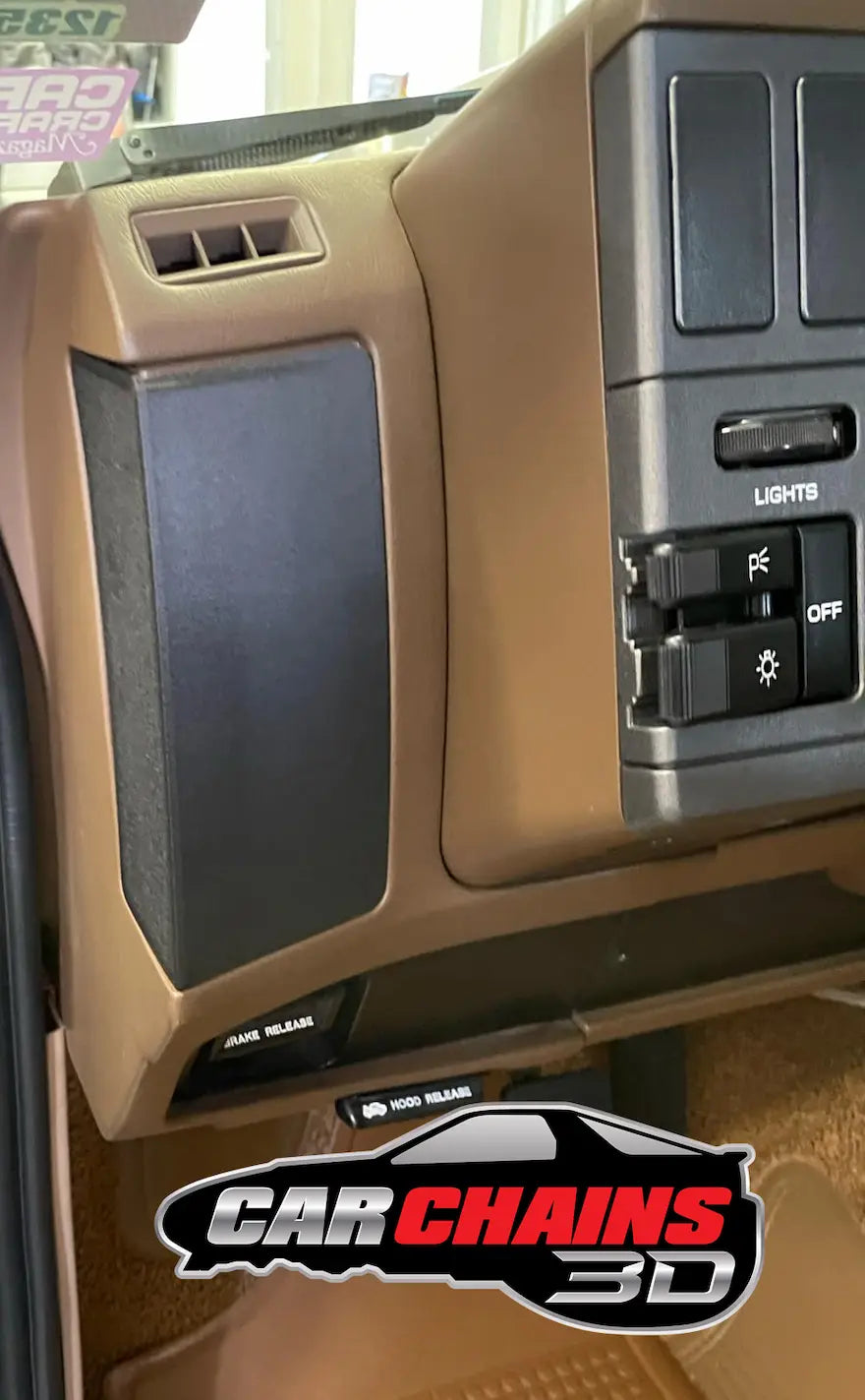 3D Printed AC Side Vent Block Offs for 1986-1993 Chevrolet and GMC S10, Blazer, Jimmy and Sonoma - CarChains3D