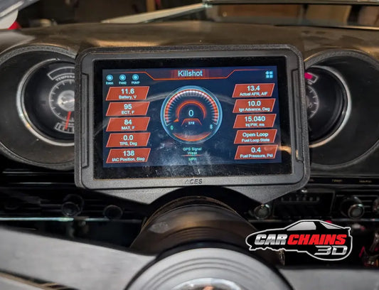 3D Printed Aces EFI 7 Inch Column Mount - CarChains3d