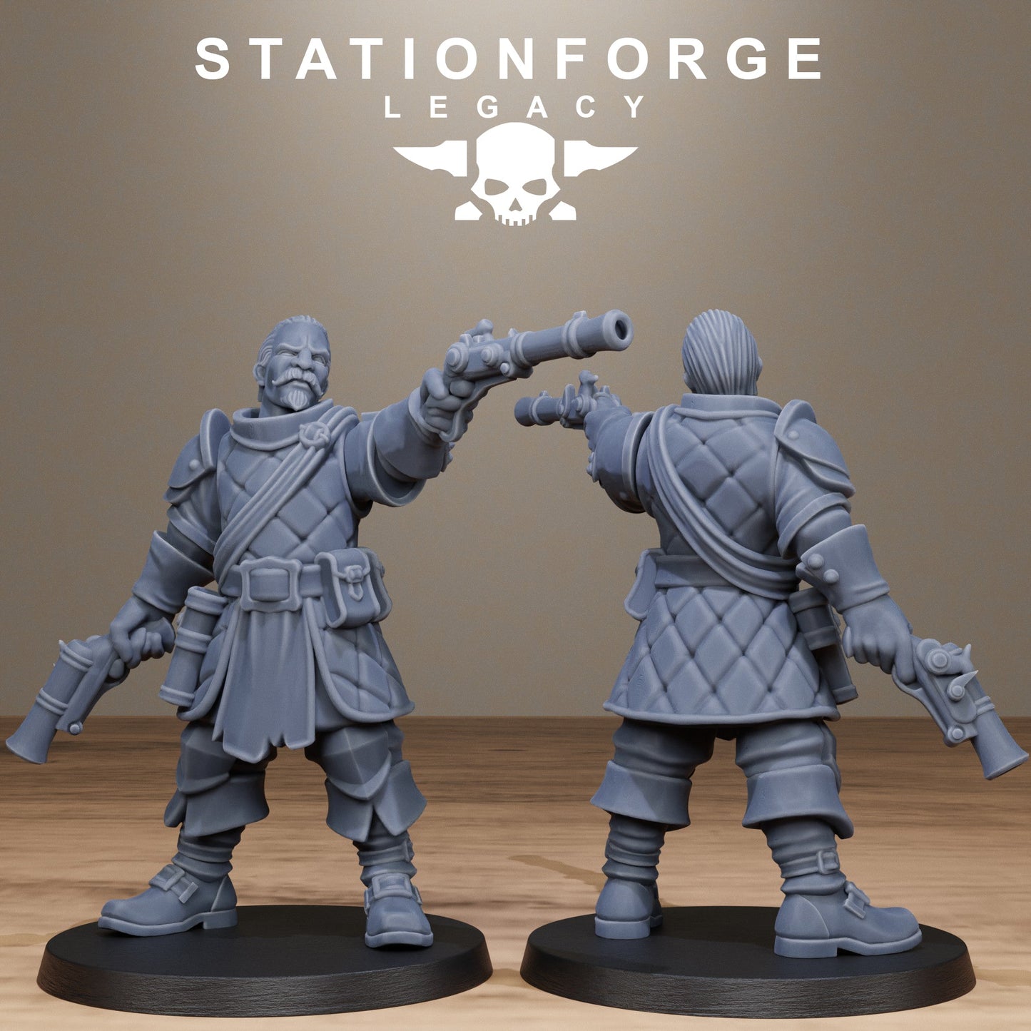 3D Printed Thorncrest Trackers by StationForge Miniatures