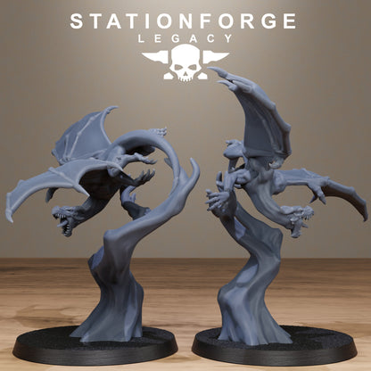 3D Printed Solaris Dragon Squad by StationForge Miniatures