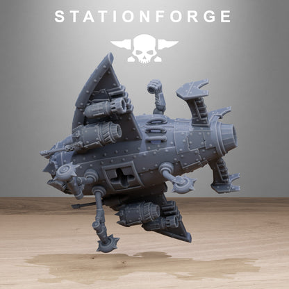 3D Printed Gobs Planes by StationForge Miniatures