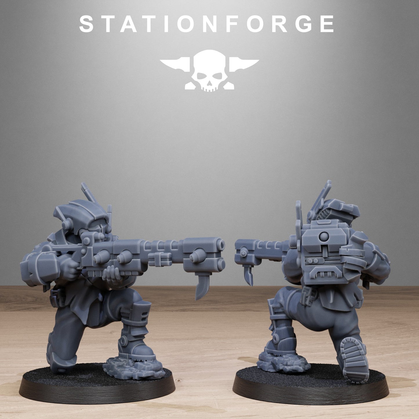 3D Printed Tarion Hunters x10 by StationForge Miniatures