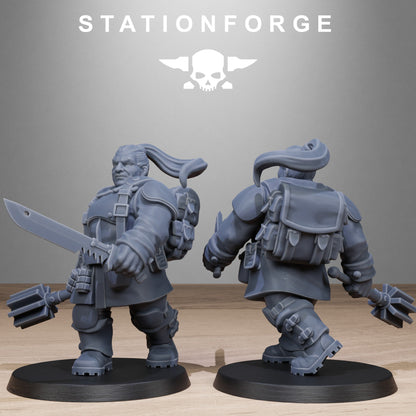 3D Printed FreeGuard Mutant Sisters x10 by StationForge Miniatures (Copy)