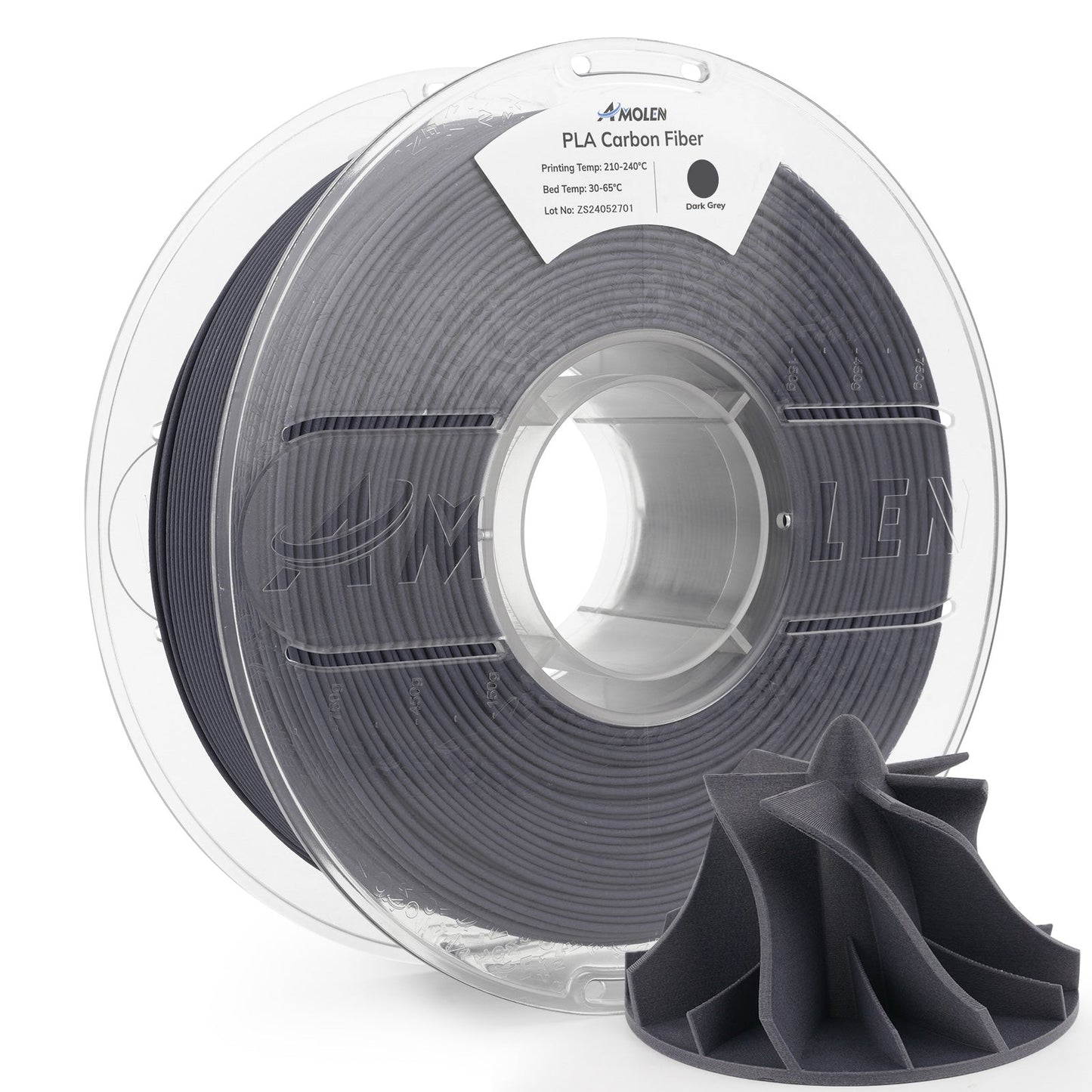PLA Carbon Fiber 1.75mm, 1KG/2.2LB