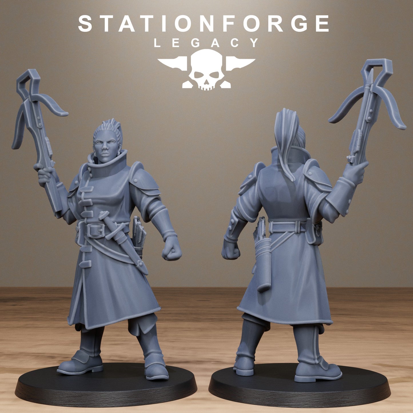 3D Printed Thorncrest Trackers by StationForge Miniatures