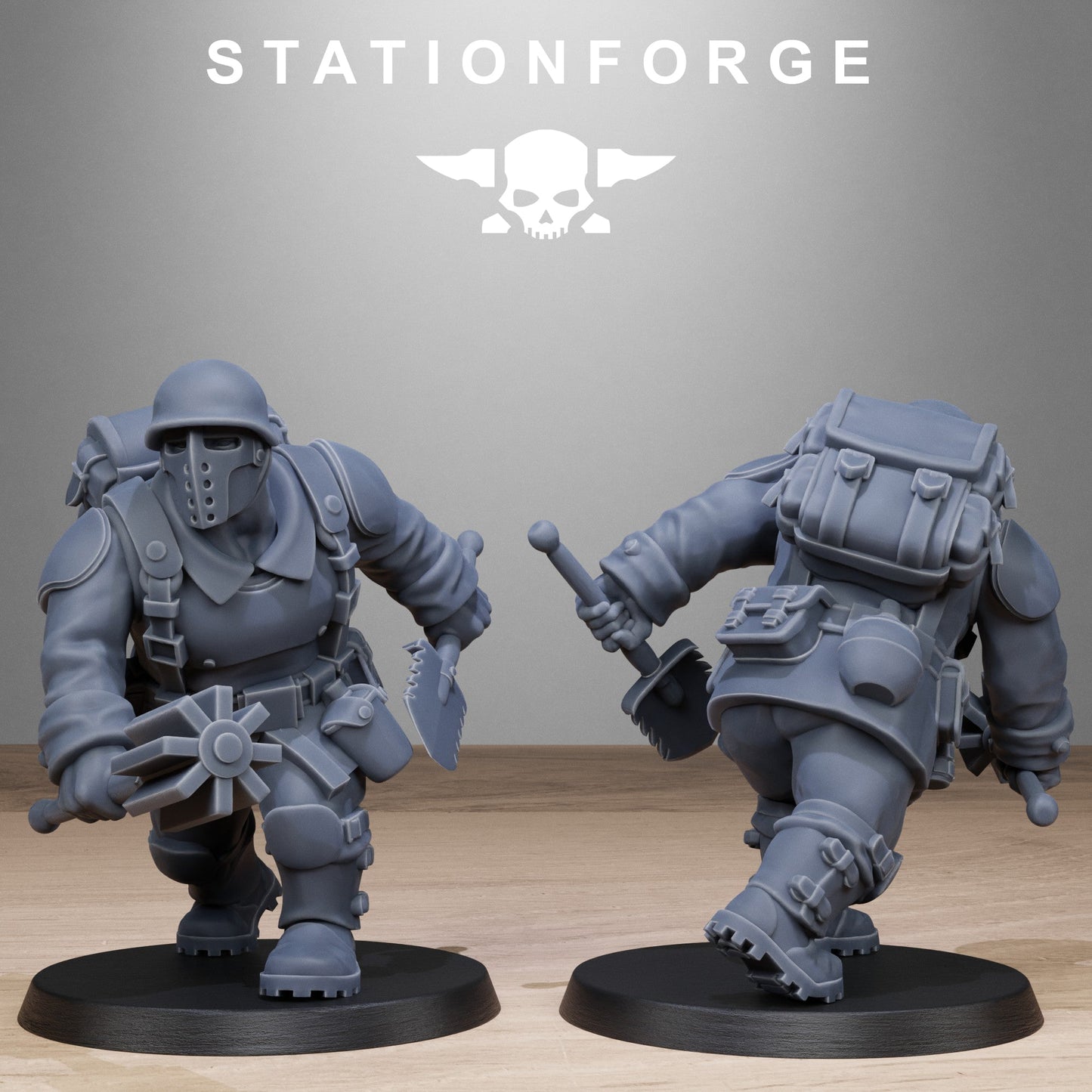 3D Printed FreeGuard Mutant Sisters x10 by StationForge Miniatures (Copy)