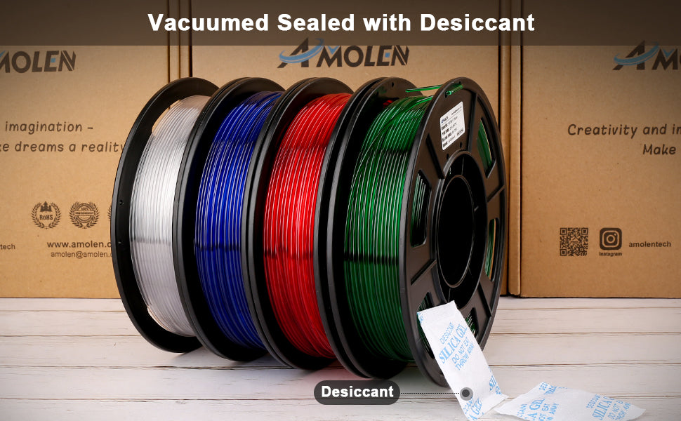 PETG Transparent Variety Pack (4x250g)