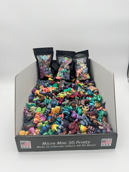 2X Micro Mini Countertop Bin Full Display