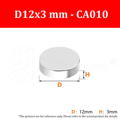 Circular Magnet DIY Parts for 3D Printers — Magnetic Hardware & Replacement Magnets