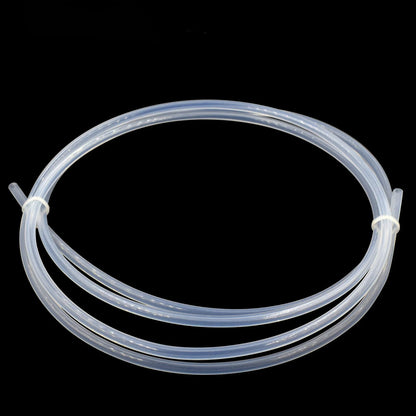 PTFE Bowden Tube for 3D Printers — 2mm ID x 4mm OD for 1.75mm Filament, 1/2/4 Meter Options (J-head & MK8 Compatible)