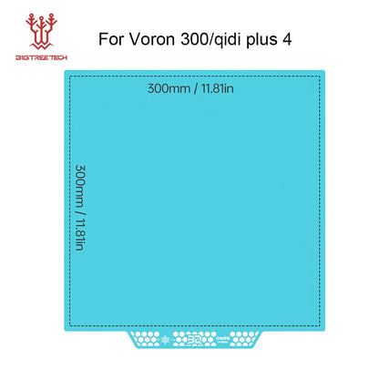 Panda CryoGrip Pro Double-Sided Spring Steel Build Plate - No-Clog Coating for 3D Printers