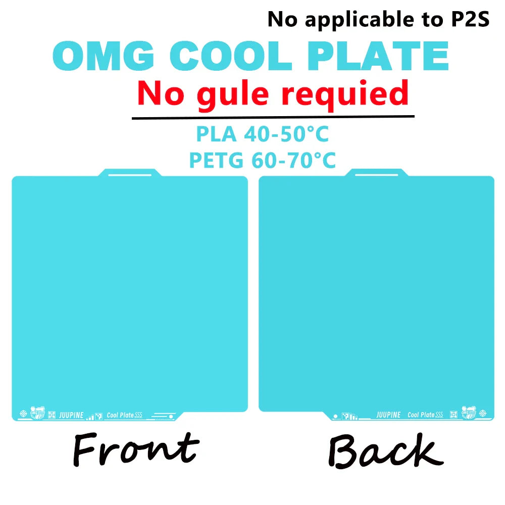 257x257mm (10.12 x 10.12 in) Spring Steel 3D Printer Build Plate - Double-Sided PEI/PEY/PET Surface, Smooth & Textured