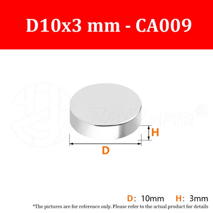 Circular Magnet DIY Parts for 3D Printers — Magnetic Hardware & Replacement Magnets