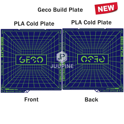 264 x 276 mm (10.4 x 10.9 in) Double-Sided PEI Spring Steel 3D Printer Build Plate – Textured Removable Heatbed