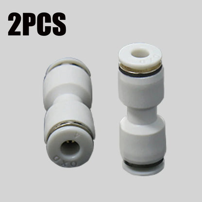 PTFE Tube Pneumatic Connector for 3D Printers — 4mm OD / 2.5mm ID (0.157 in / 0.098 in) for 1.75mm Filament