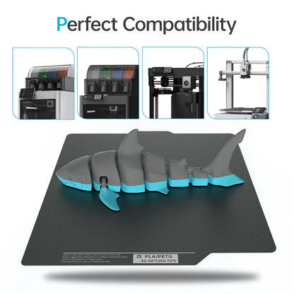 Panda CryoGrip Pro Double-Sided Spring Steel Build Plate - No-Clog Coating for 3D Printers