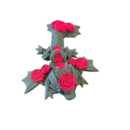 Baby Rose Wyven Dragon Keychain (Limited Edition)