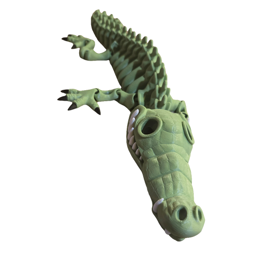 3-Color Skeleton Crocodile (Articulated) (Adult)