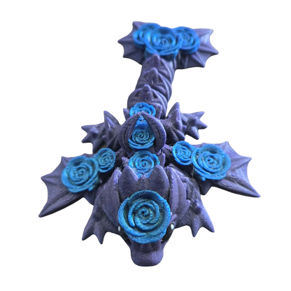 Baby Rose Wyven Dragon Keychain (Limited Edition)
