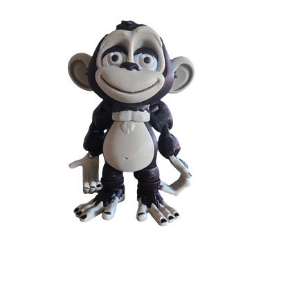 Monkey: Articulated Standing (FF3D) (V1)