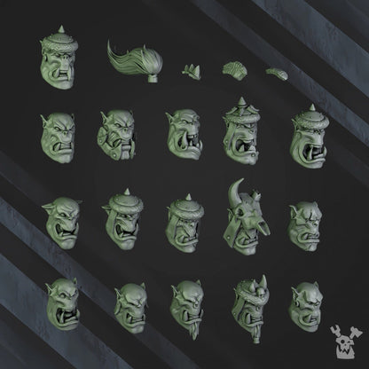 3d Printed Squad of 6 Ork Boys by DakkaDakka
