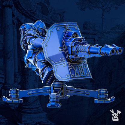 3d Printed Legio Prime Victrix Support Turret by DakkaDakka