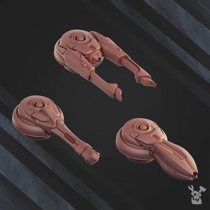 3d Printed Witcher Space Traveler Squad x3 by DakkaDakka