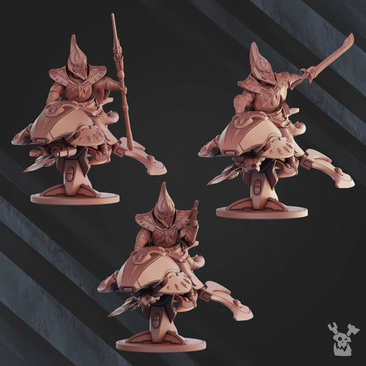 3d Printed Witcher Space Traveler Squad x3 by DakkaDakka