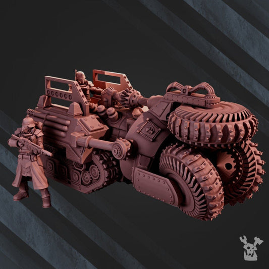 3d Printed 2nd Death Division Wall Crusher by DakkaDakka