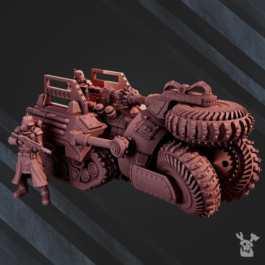3d Printed 2nd Death Division Wall Crusher by DakkaDakka Miniatures