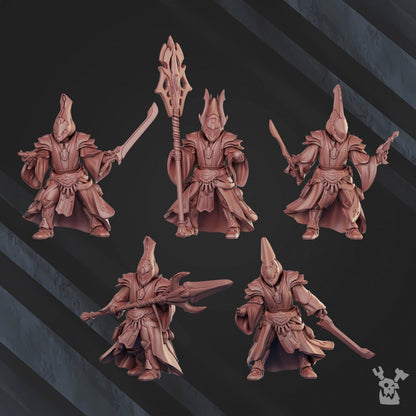 3d Printed Shadow Casters Squad x5 by DakkaDakka