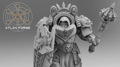 3d Printed Angelic Assault Dominators x5 by Atlan Forge Miniatures
