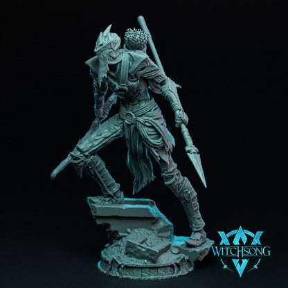 3D Printed Faceless Hunter by Witchsong Miniatures