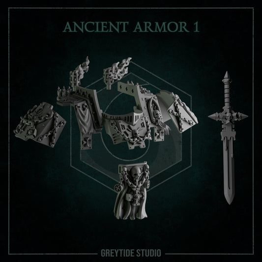 3d Printed Ancient Armor Upgrade Kit by Greytide Studio