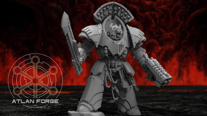 3d Printed Vampire Knights Destroyers by Atlan Forge Miniatures